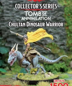 D&D Collectors Series Miniatures Tomb Of Annihilation Chultan Dinosaur Warrior (2 Figs) Dungeons & Dragons
