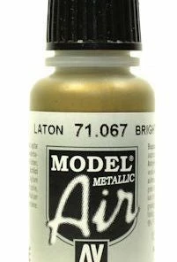 Ozzie Collectables Vallejo Model Air - Bright Brass 17 Ml