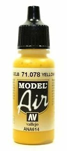Ozzie Collectables Vallejo Model Air - Yellow RLM04 17 Ml All Board Games 1 Ozzie Collectables Vallejo Model Air - Yellow RLM04 17 Ml All Board Games