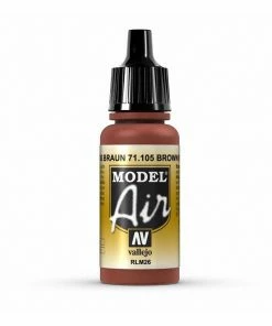 Ozzie Collectables Vallejo Model Air - Brown RLM26 17 Ml All Board Games