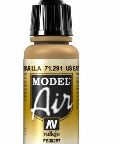 Ozzie Collectables All Board Games Vallejo Model Air - US Earth Yellow 17 Ml