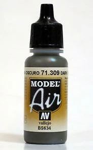 Ozzie Collectables Vallejo Model Air - Dark Slate Grey 17 Ml