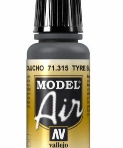 Ozzie Collectables Vallejo Model Air - Tyre Black 17 Ml All Board Games