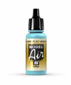 Ozzie Collectables All Board Games Vallejo Model Air - AII SV. Gol Light Blue 17 Ml