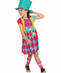 Rubies Deerfield Mad Hatter Girls Classic Costume, Child 7 Rubies Deerfield Mad Hatter Girls Classic Costume, Child