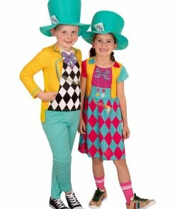 Rubies Deerfield Mad Hatter Girls Classic Costume, Child 8 Rubies Deerfield Mad Hatter Girls Classic Costume, Child