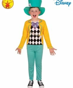 Rubies Deerfield Mad Hatter Boys Classic Costume, Child Disney Junior
