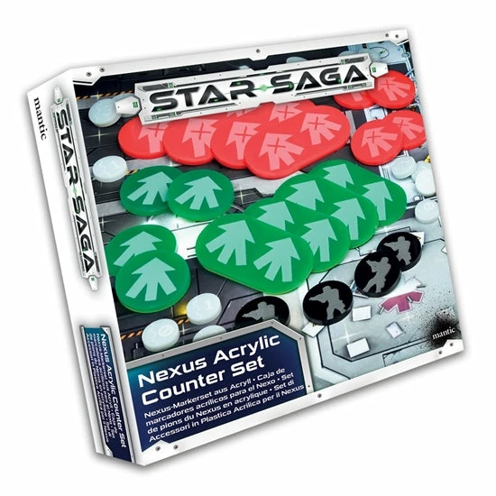 Ozzie Collectables All Board Games Star Saga Nexus Acrylic Counter Set 1 Ozzie Collectables All Board Games Star Saga Nexus Acrylic Counter Set