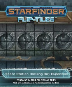 Pathfinder Starfinder RPG Flip Tiles: Space Station Docking Bay Expansion