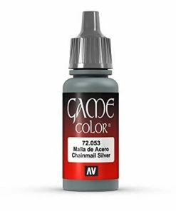 Ozzie Collectables All Board Games Vallejo Game Colour - Chainmail Silver 17 Ml