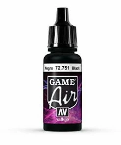 Ozzie Collectables Vallejo Game Air - Black 17 Ml