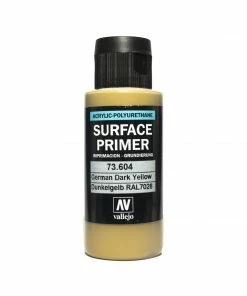 Ozzie Collectables Vallejo Surface Primer - Ger Dark Yellow 60 Ml All Board Games