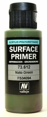 Ozzie Collectables Vallejo Surface Primer - NATO Green 60 Ml 1 Ozzie Collectables Vallejo Surface Primer - NATO Green 60 Ml