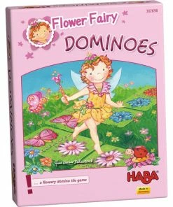 Ozzie Collectables Flower Fairy Dominoes All Board Games