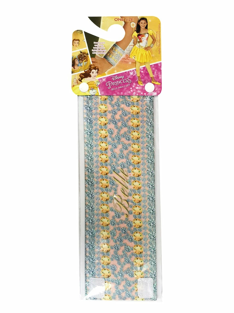 Rubies Deerfield Belle Fabric Wrist Band, Child Disney Princess 4 Rubies Deerfield Belle Fabric Wrist Band, Child Disney Princess