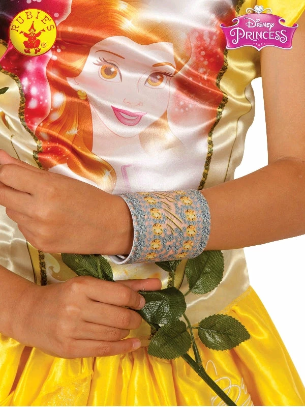 Rubies Deerfield Belle Fabric Wrist Band, Child Disney Princess 1 Rubies Deerfield Belle Fabric Wrist Band, Child Disney Princess