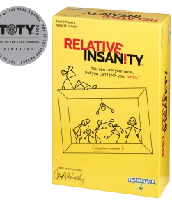 Ozzie Collectables All Board Games Relative Insanity