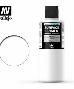 Ozzie Collectables Vallejo Surface Primer - Colour White 200ml All Board Games