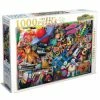 Ozzie Collectables Harlington 1980's Montage Puzzle 1000pc All Board Games