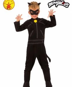 Rubies Deerfield Cat Noir Miraculous Ladybug Costume, Child