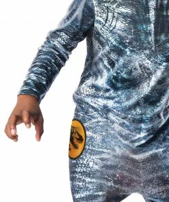 Rubies Deerfield Velociraptor Blue Deluxe Lenticular, Child Jurassic World