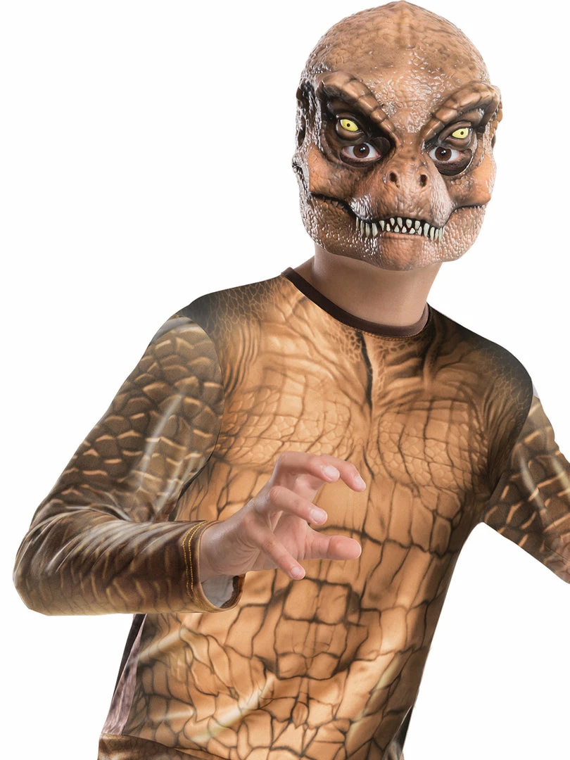Rubies Deerfield Jurassic World T-Rex Deluxe Lenticular Costume, Child 2 Rubies Deerfield Jurassic World T-Rex Deluxe Lenticular Costume, Child