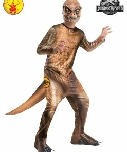 Rubies Deerfield Jurassic World T-Rex Deluxe Lenticular Costume, Child