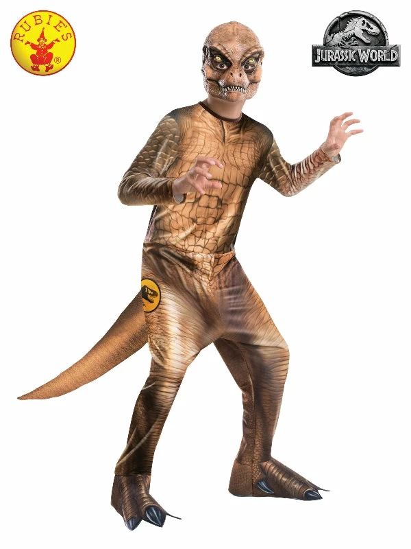 Rubies Deerfield Jurassic World T-Rex Deluxe Lenticular Costume, Child 1 Rubies Deerfield Jurassic World T-Rex Deluxe Lenticular Costume, Child