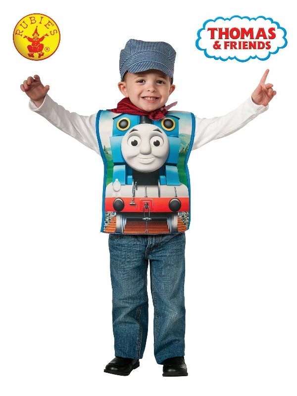 Rubies Deerfield Thomas And Friends Thomas The Tank Engine Costume, Child 1 Rubies Deerfield Thomas And Friends Thomas The Tank Engine Costume, Child