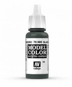 Ozzie Collectables Vallejo Model Colour - Black Green 17 Ml