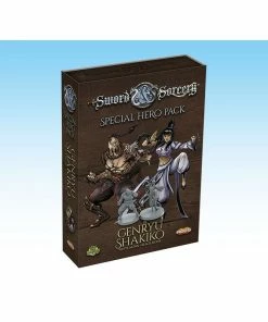 Sword And Sorcery Ancient Chronicles White/Black Monk (Genryu/Shakiko) Hero Pack All Board Games