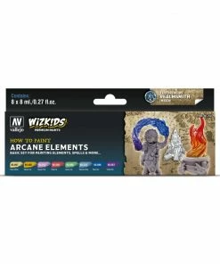 Wizkids Premium Set By Vallejo All Board Games Wizkids Premium Paint Set By Vallejo: Arcane Elements