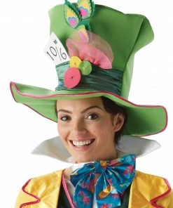 Rubies Deerfield Mad Hatter Ladies Costume, Adult Disney Junior