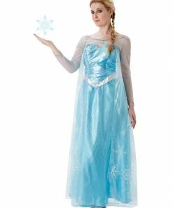 Rubies Deerfield Frozen Elsa Deluxe Costume, Adult