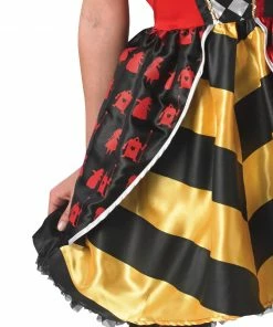 Rubies Deerfield Red Queen Of Hearts Costume, Adult Disney Junior