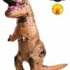 Rubies Deerfield T-Rex Inflatable Costume, Adult Jurassic World