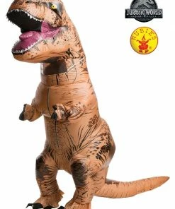 Rubies Deerfield Jurassic World T-Rex Inflatable Plus Size Costume, Adult