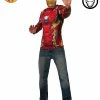 Rubies Deerfield Iron Man Adult Costume Top, Adult