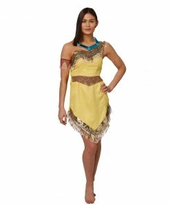 Rubies Deerfield Pocahontas Deluxe Costume, Adult Disney Princess 7 Rubies Deerfield Pocahontas Deluxe Costume, Adult Disney Princess