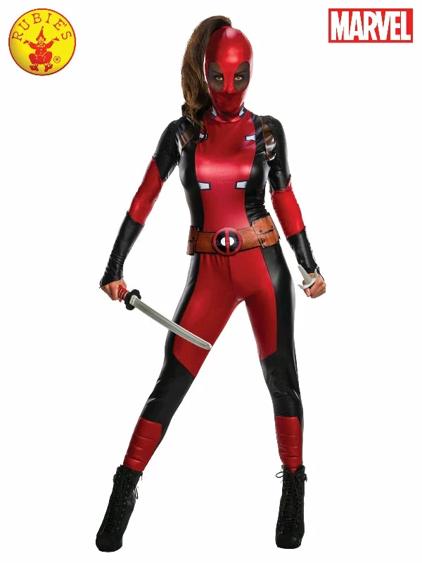 Rubies Deerfield Deadpool Secret Wishes Costume, Adult Marvel Other 1 Rubies Deerfield Deadpool Secret Wishes Costume, Adult Marvel Other
