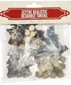 Ozzie Collectables All Board Games Scythe Realistic Resource Tokens (80)