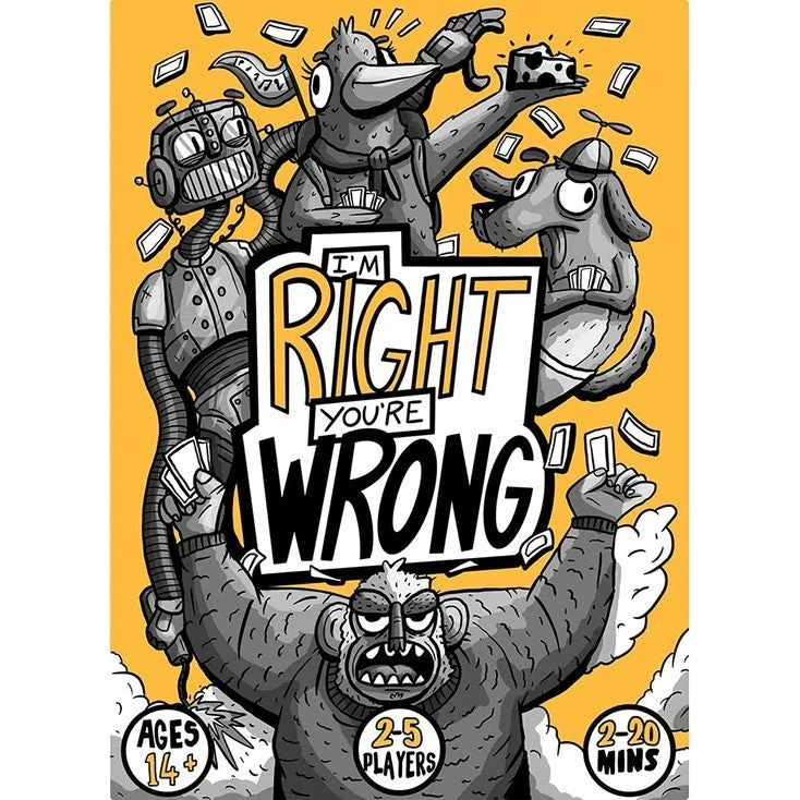 Ozzie Collectables All Board Games I'm Right You're Wrong 1 Ozzie Collectables All Board Games I'm Right You're Wrong