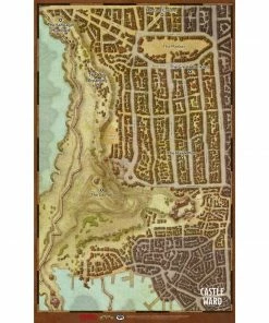 Dungeons & Dragons D&D Waterdeep Dragon Heist Map Set (7)