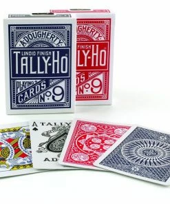 Ozzie Collectables Tally-Ho Half Fan/Circle Playing Cards