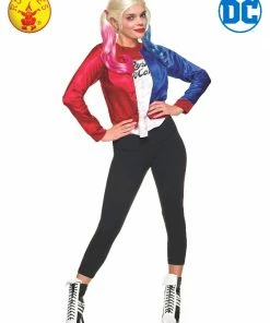 Rubies Deerfield Harley Quinn Costume Kit, Adult