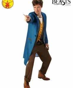 Rubies Deerfield Newt Scamander Fantasic Beasts Costume, Adult Fantastic Beasts
