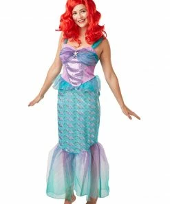 Rubies Deerfield Ariel Deluxe Costume, Adult Disney Princess