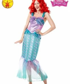 Rubies Deerfield Ariel Deluxe Costume, Adult Disney Princess