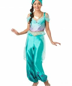 Rubies Deerfield Disney Princess Jasmine Deluxe Costume, Adult