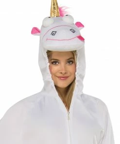 Rubies Deerfield Fluffy Unicorn Costume, Adult